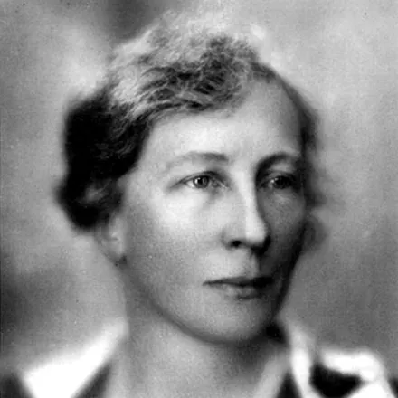 Portrait of Lillian Moller
                    Gilbreth, 1921.